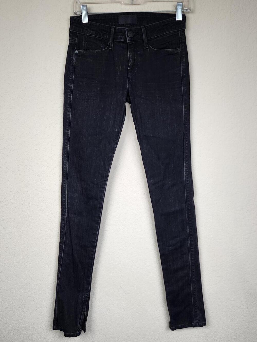 Vince $210 Black Size 24 Skinny Jeans